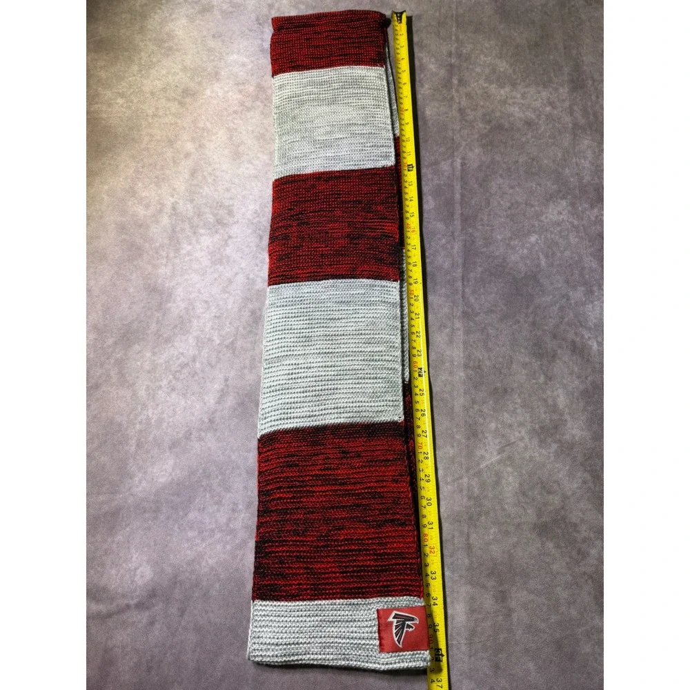 Atlanta Falcons FOCO Infinity Scarf Red Grey Knit Colorblock NFL STA1019-00001